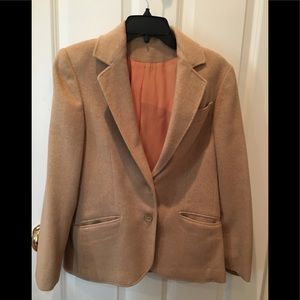 Vintage cashmere tweed jacket